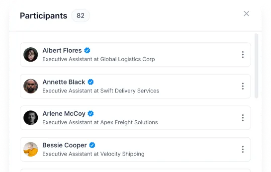 Be Part of a Live Community