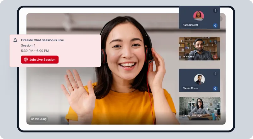 Live Fireside Chats